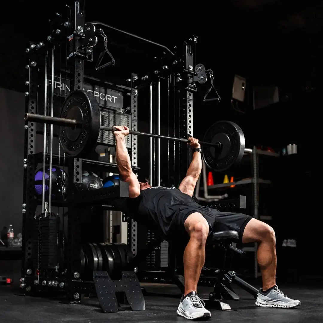 The Dane 1.0, Half Rack Functional Trainer, Gym Massagers, Onboard Functions