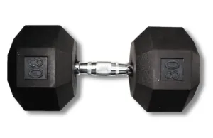 Upgrade Your Gear VTX Troy 8-Sided Rubber Encased Dumbbells Top-Rated, Smart home gym, Bowflex SelectTech dumbbells