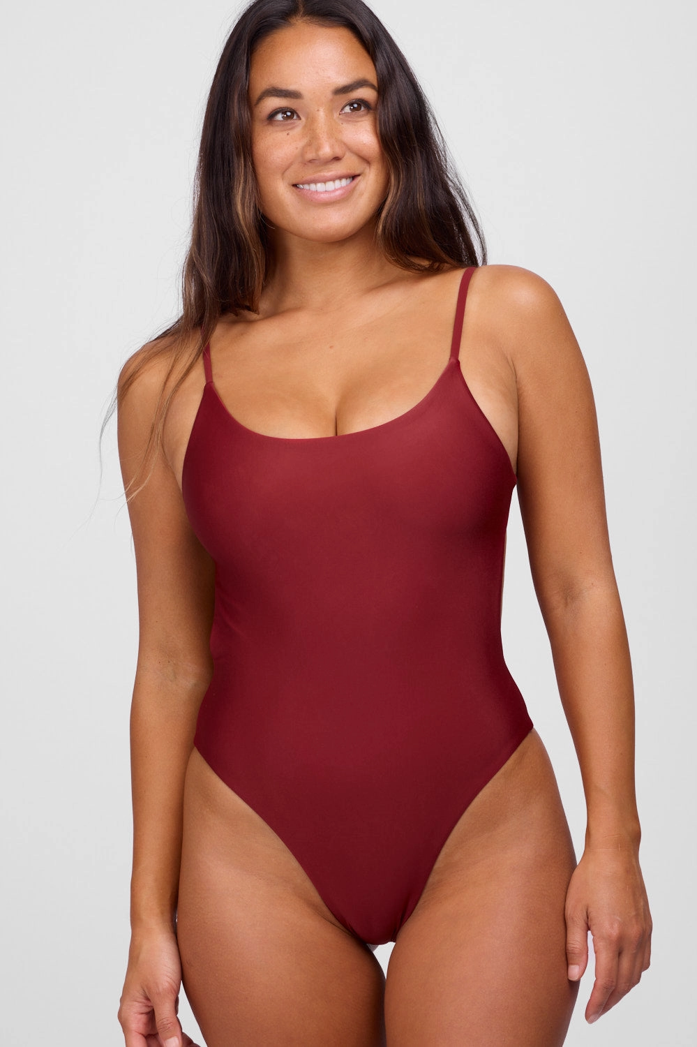 Vanessa Surf One Piece - Garnet