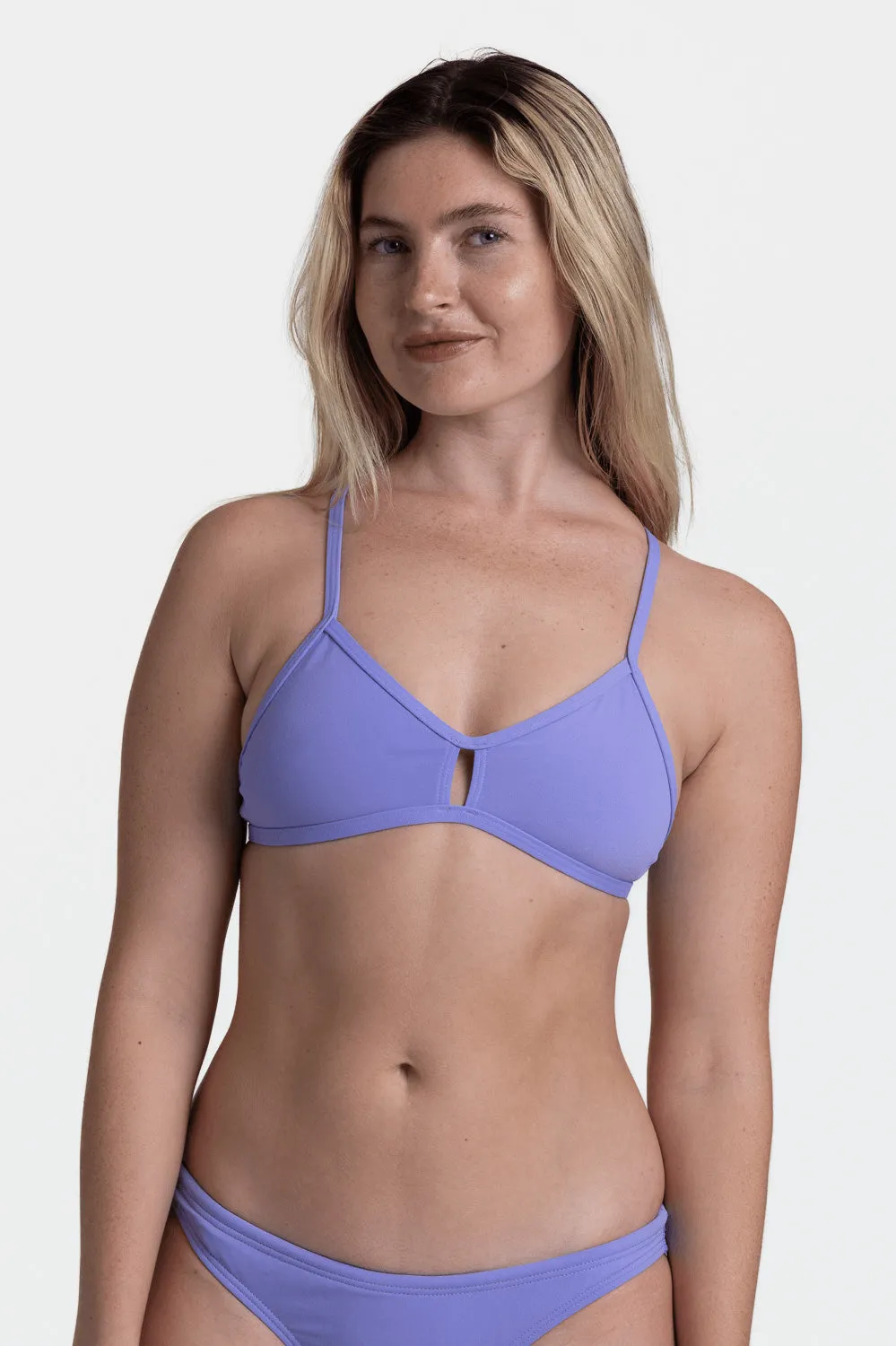 Vent Bikini Top - Lavender