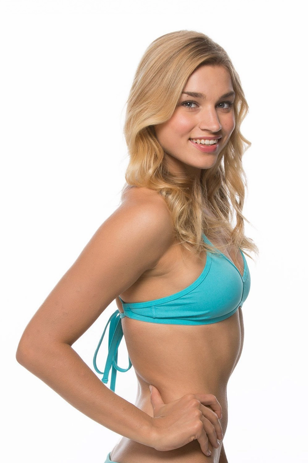 Vent Bikini Top - Hawaii Blue