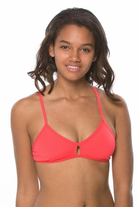 Vent Bikini Top - Strawberry