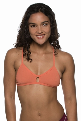 Vent Bikini Top - Terracotta