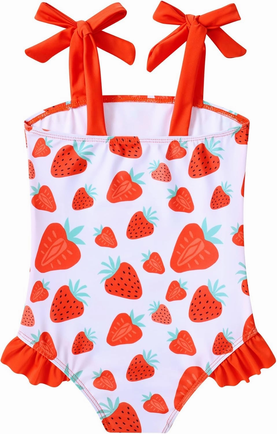 Vieille Toddler Girls Swimsuits Ruffle Bathing Suits One Piece Swimwear 2-6T