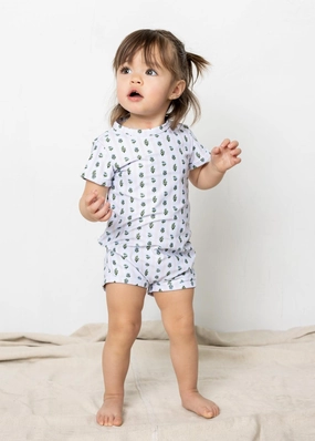 Vintage Blooms | Baby Shorties Rashguard (Unisex)