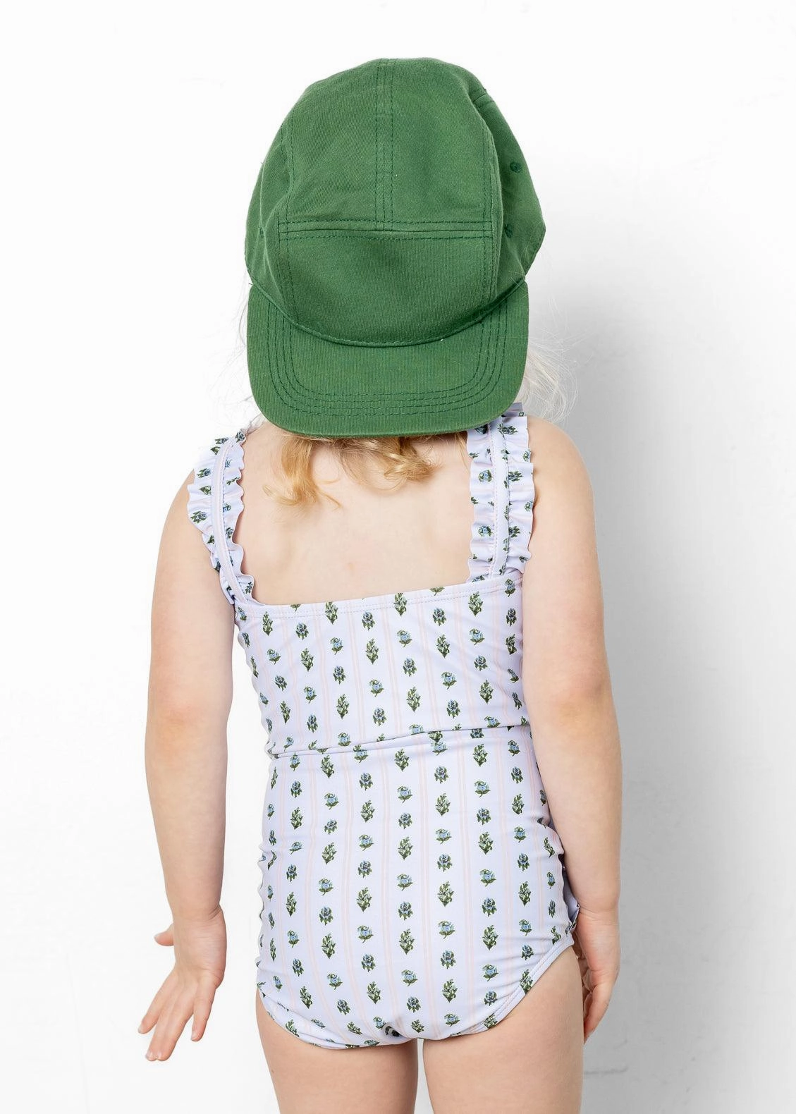 Vintage Blooms | Mini Down in Front Ruffle Bottoms