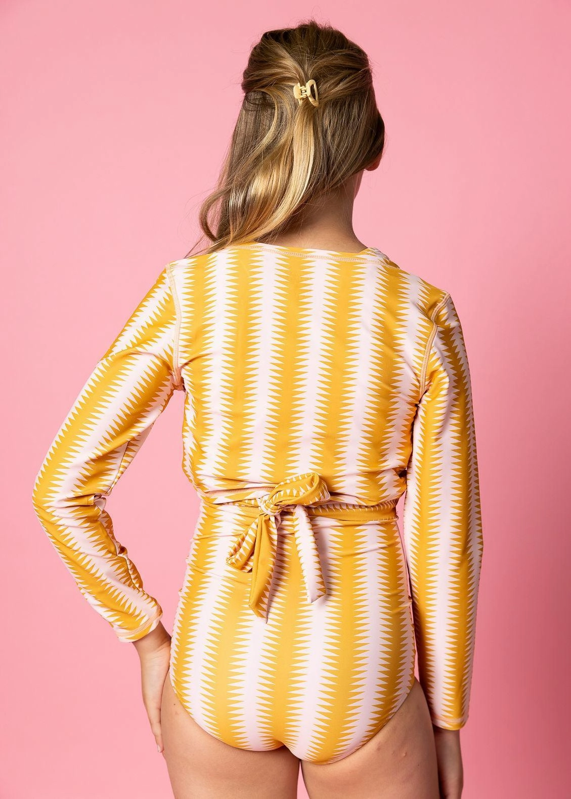 Vintage Triangles | Youth Wrap Top Rashguard