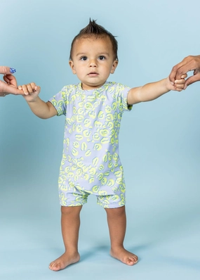 Vivid Cheetah | Baby Shorties Rashguard (Unisex)