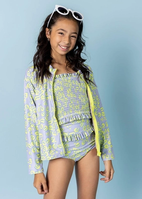 Vivid Cheetah | Youth Rashguard Top (Unisex)