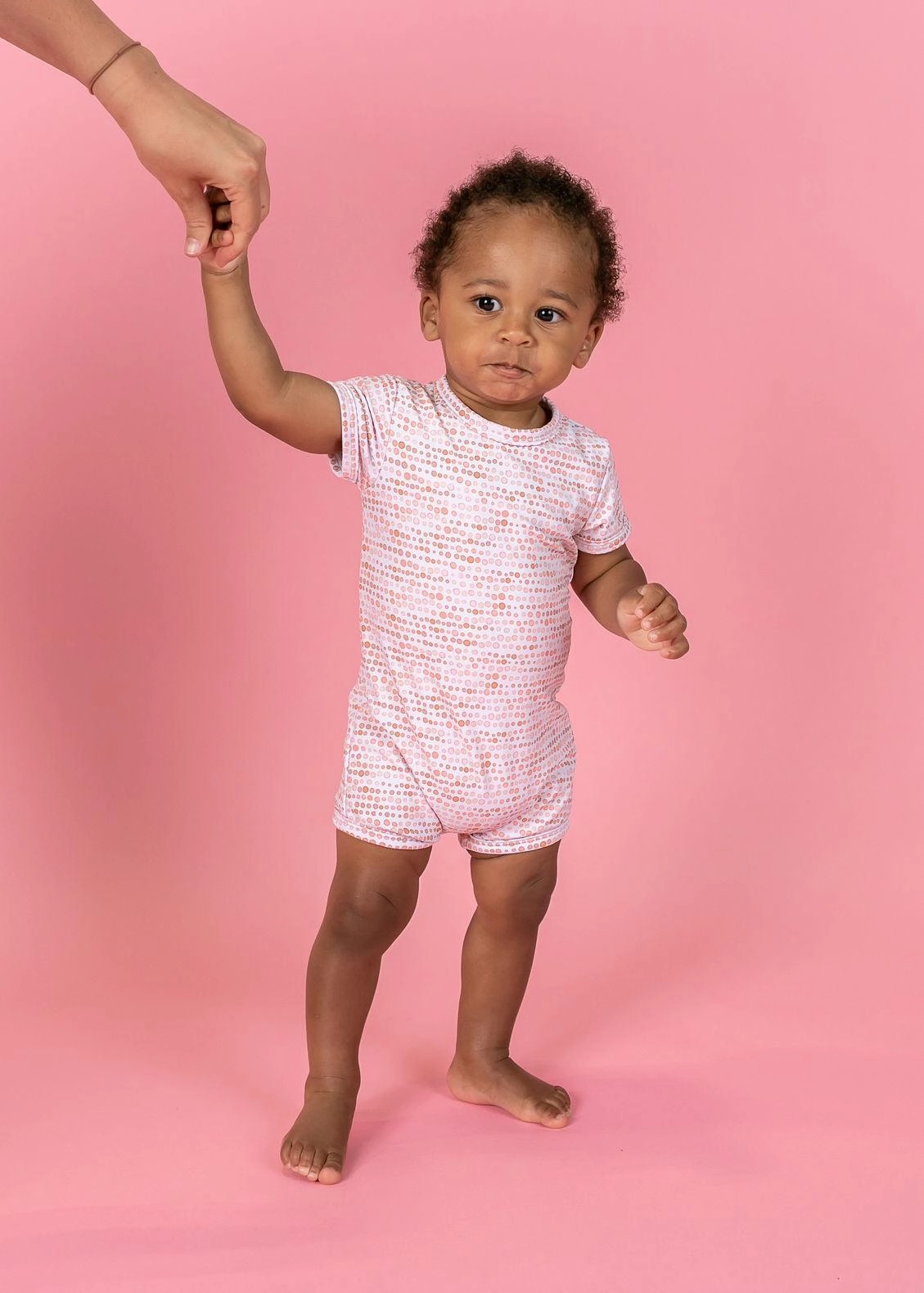 Watercolor Dots | Baby Shorties Rashguard (Unisex)