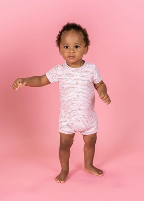 Watercolor Dots | Baby Shorties Rashguard (Unisex)