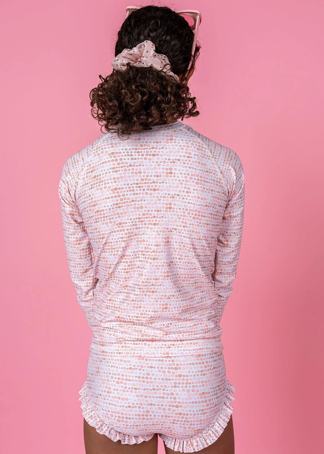 Watercolor Dots | Youth All Ruffled Up Bottoms