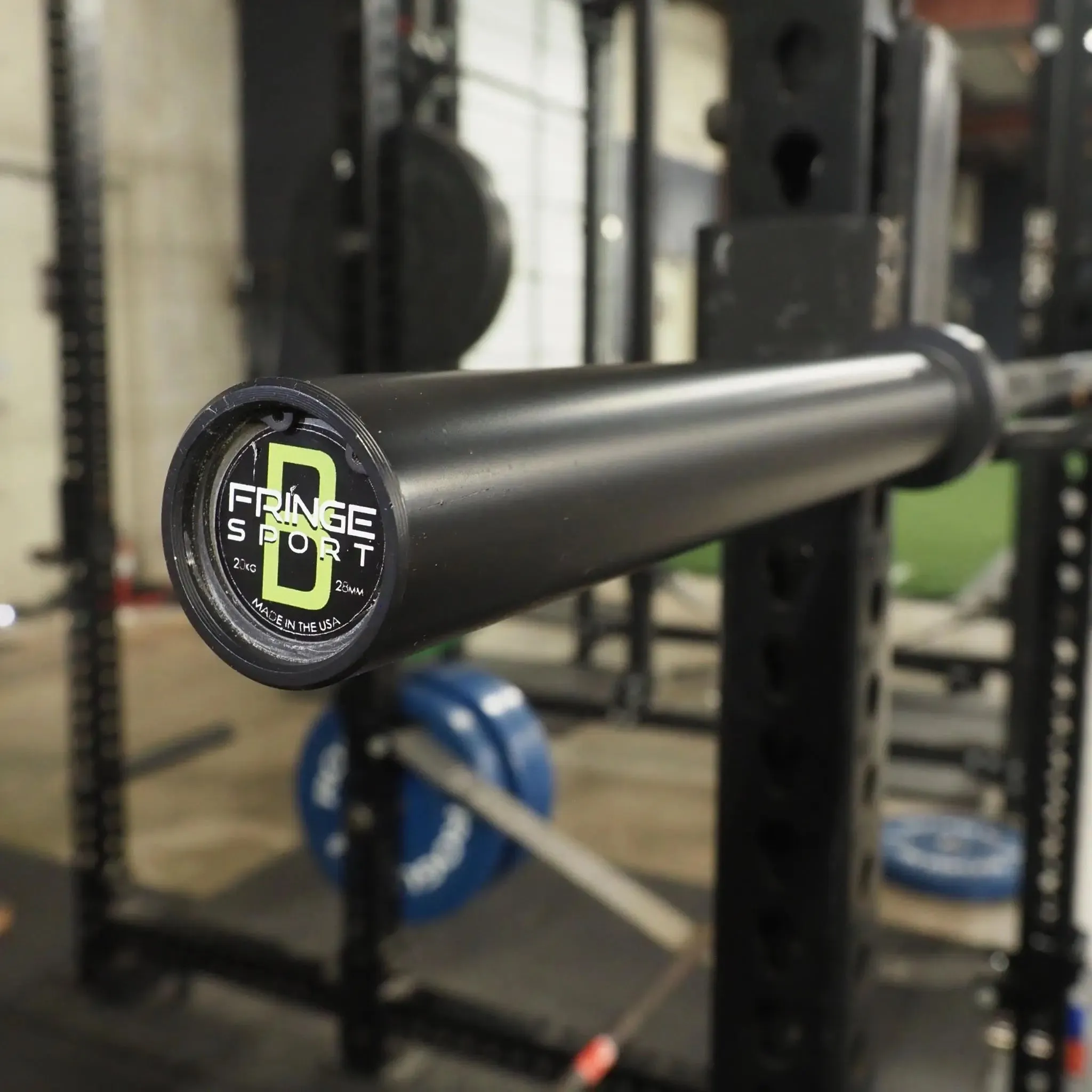 Weekly Favorite Bomba Barbell - Black 20kg Fan Favorite, Recycled rubber gym flooring, Chin Up,Pull Up Bars