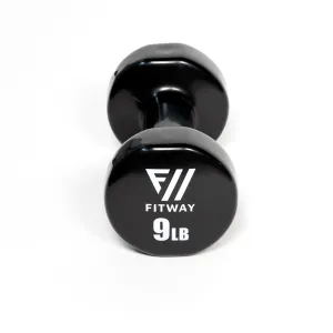Weekly Favorite Fitway Vinyl Dumbbell - 9lb. Made for You, Bikes,Treadmills, Olympic Frisbee And Barbell Set