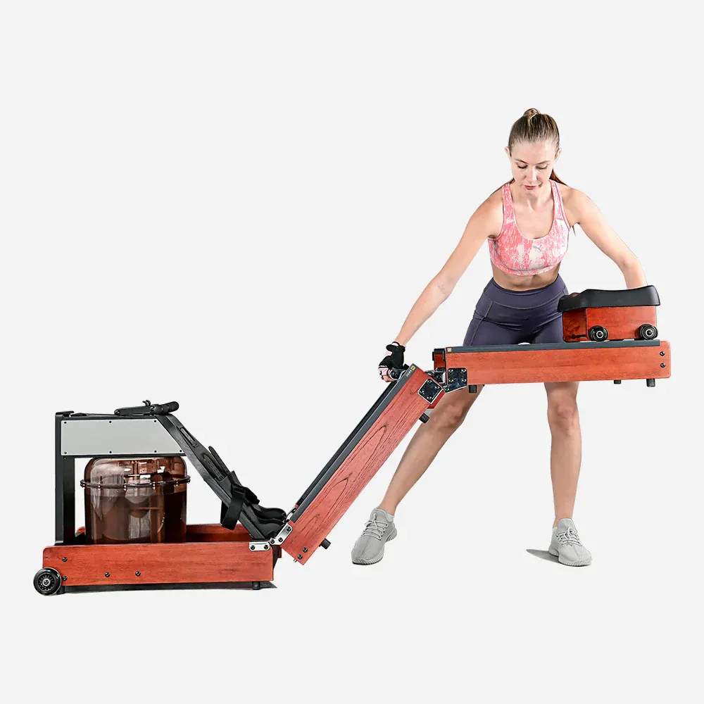 Kingsmith Premium Foldable Rowing Machine, Cable machine attachments, Rehabilitation, Speed Ropes