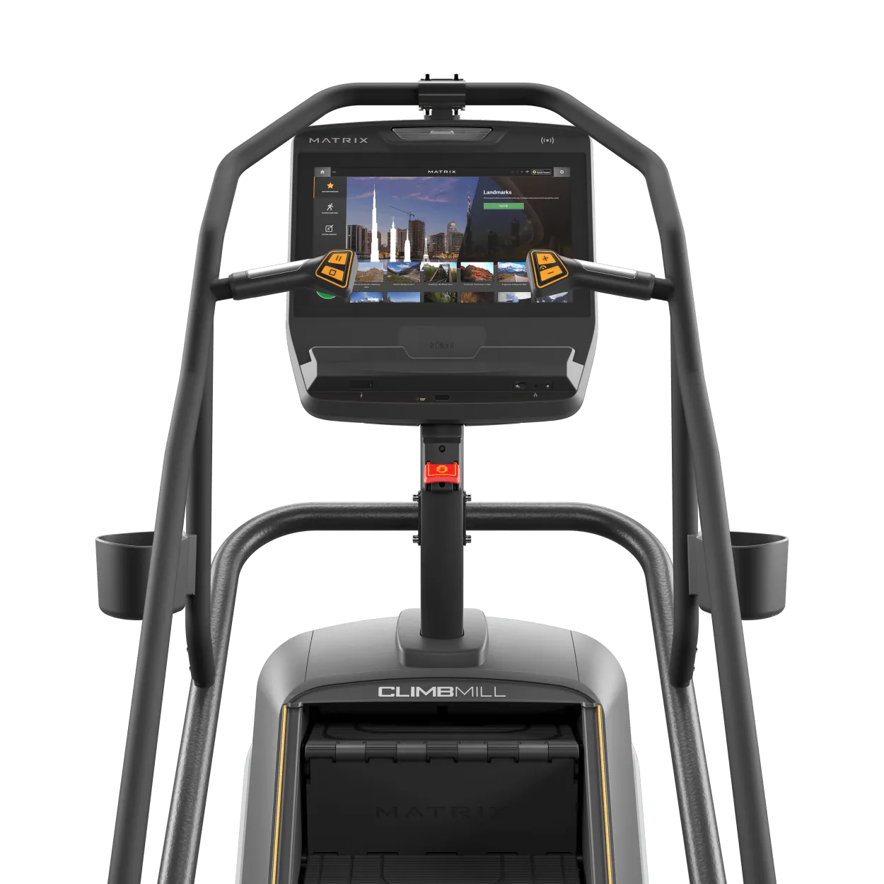 Performance Climbmill with Touch XL Console, Water Rowers, Yoga Mats, Studio Bikes