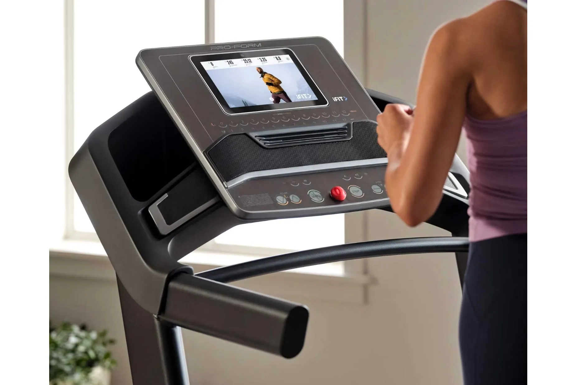 ProForm Trainer 1000 Treadmill, Weightlifting Accessories, Under desk treadmill