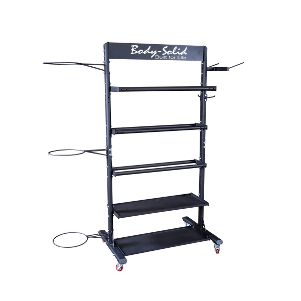 While Supplies Last Body Solid - Multi-Storage Accessory Tower GAR250 Deal of the Day, Cross training shoes, Stretching,Flexibility, Specialty Benches,Single Stations