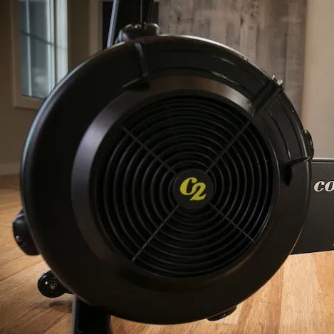 Concept2 BikeErg Air Bike, Quiet elliptical for apartment, Plyo Boxes, Yoga strap with buckle