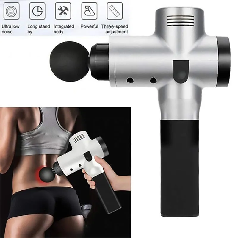 Electric Body Muscles Massage Gun, Rogue Fitness squat rack, Neoprene Dumbbells