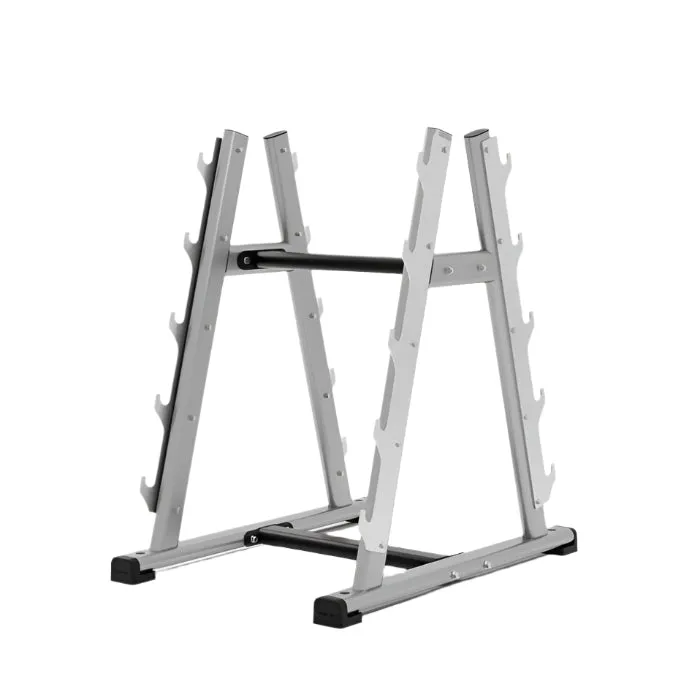 Exigo 10 Bar Double Sided Barbell Rack, Rower