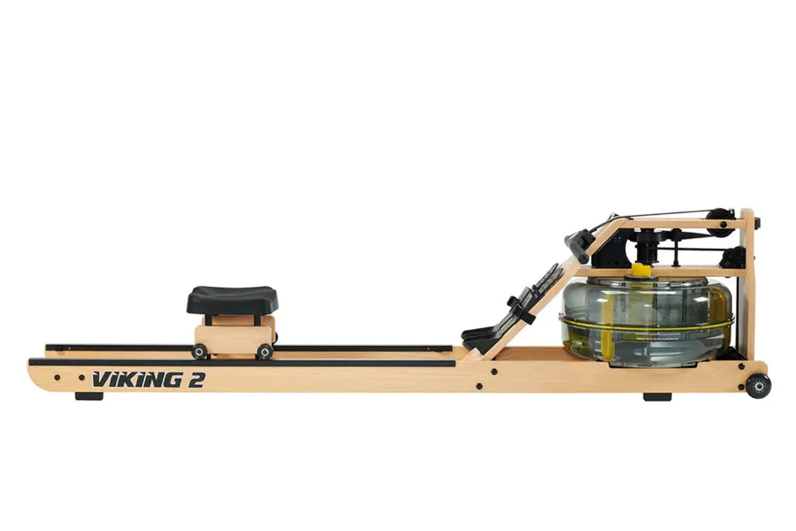 FluidRower Viking 2 Plus Select Fluid Rower, BCAA powder, Gloves Straps,Belts, Bodyweight Exercises