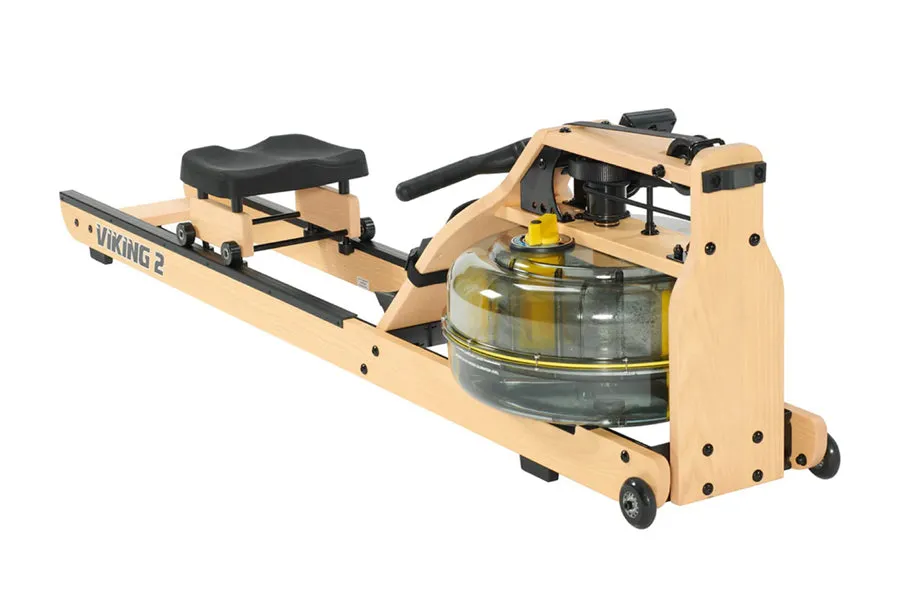 FluidRower Viking 2 Plus Select Fluid Rower, Weight plate storage pegs, Suspension trainer straps, Steps,Decks