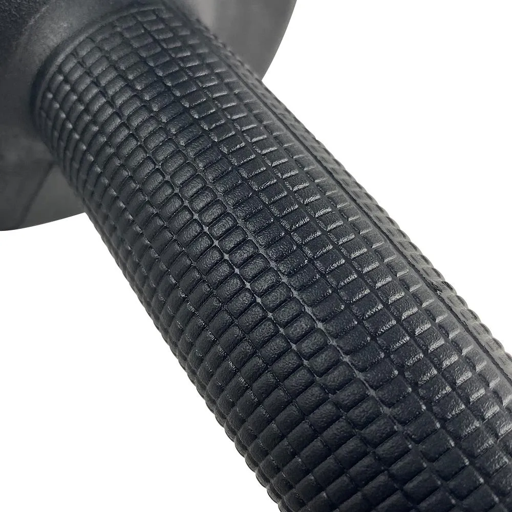 Hit Fitness Rubber Studio Dumbbell | 9kg, Commercial Bikes, Weight plate storage pegs