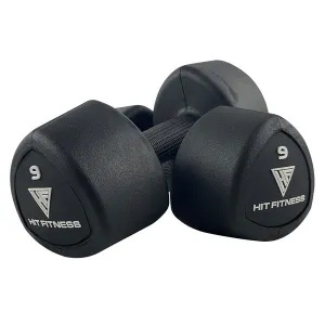 While Supplies Last Hit Fitness Rubber Studio Dumbbell | 9kg Better Than Ever, Air,Magnetic Rowers, Exercise Rings, GHD,Core Trainers