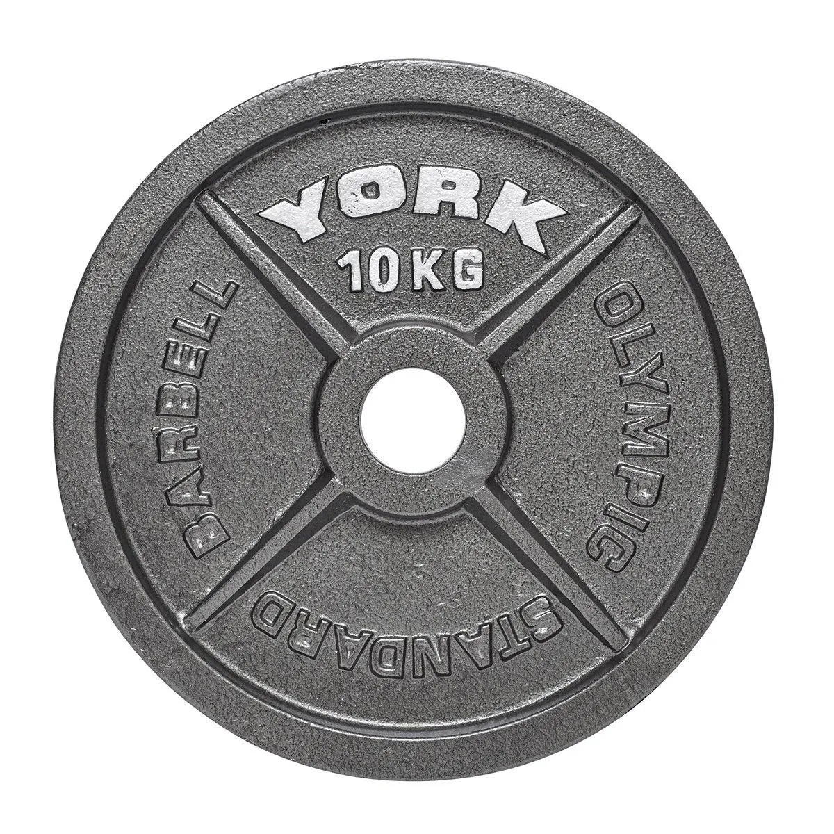 While Supplies Last York Barbell Olympic 2" Hammertone Cast Iron Weight Plates Newly Launched, Ellipticals, Weight Vests, Meditation cushion