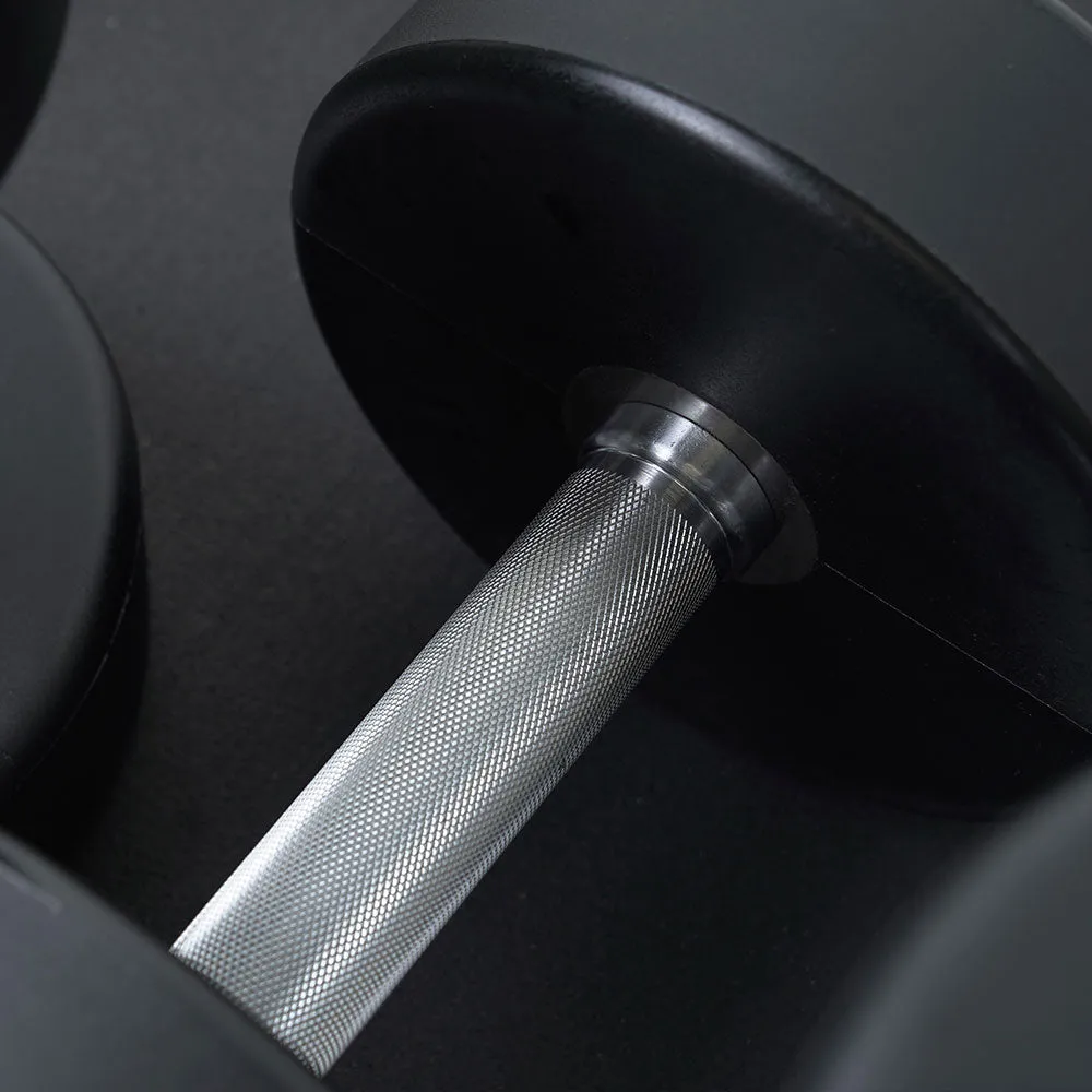 Element Fitness 5 - 50 Urethane Dumbbell Set, Rigs