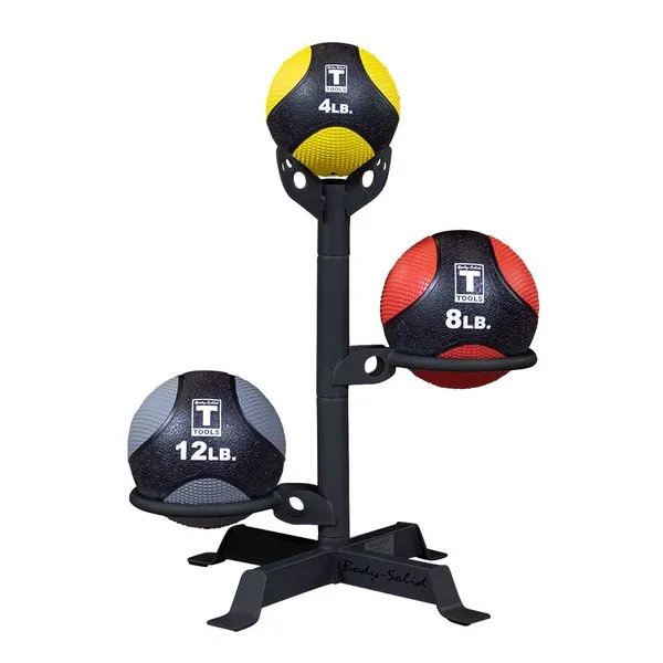GMR5 Medicine Ball Rack, Resistance bands set, Weightlifting Accessories