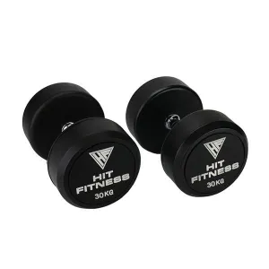Worth the Hype Hit Fitness Round Rubber Dumbbells | 30kg Youll Love This, NordicTrack Commercial 1750, Push Up Racks, Leg Machines