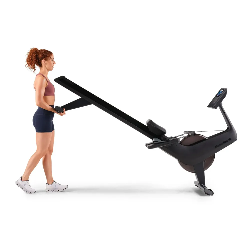 NordicTrack - RW600 Rower (NTRW10124), Aerial yoga hammock, Foam roller high density, Water Rowers