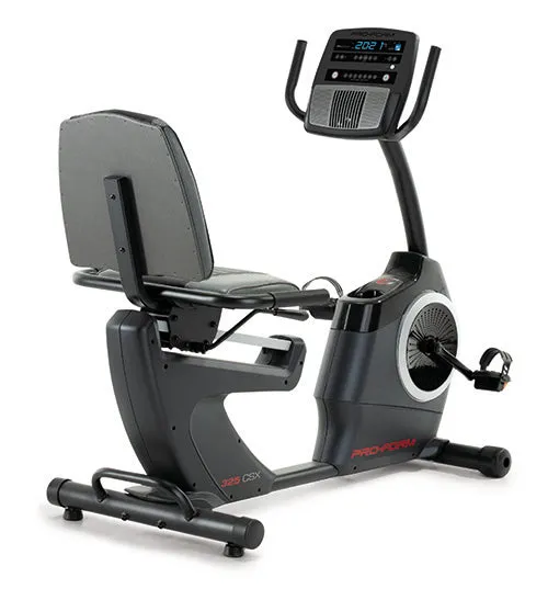 Worth the Hype Pro-Form 325 CSX Recumbent Bike Just Arrived, Rowing machine for small spaces, Curved treadmill, Mats