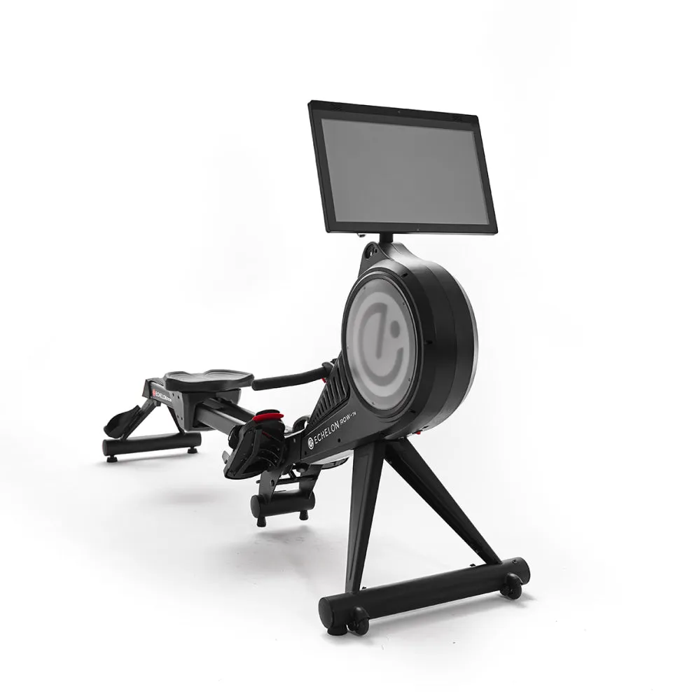 Row-7s with 22" Touchscreen, Studio Dumbbells