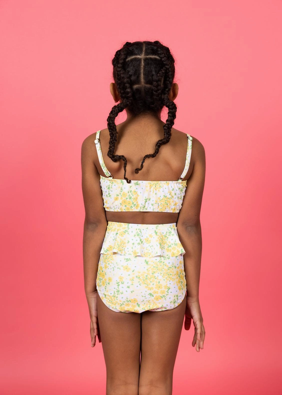Yellow Meadow | Mini Peplum Bottoms