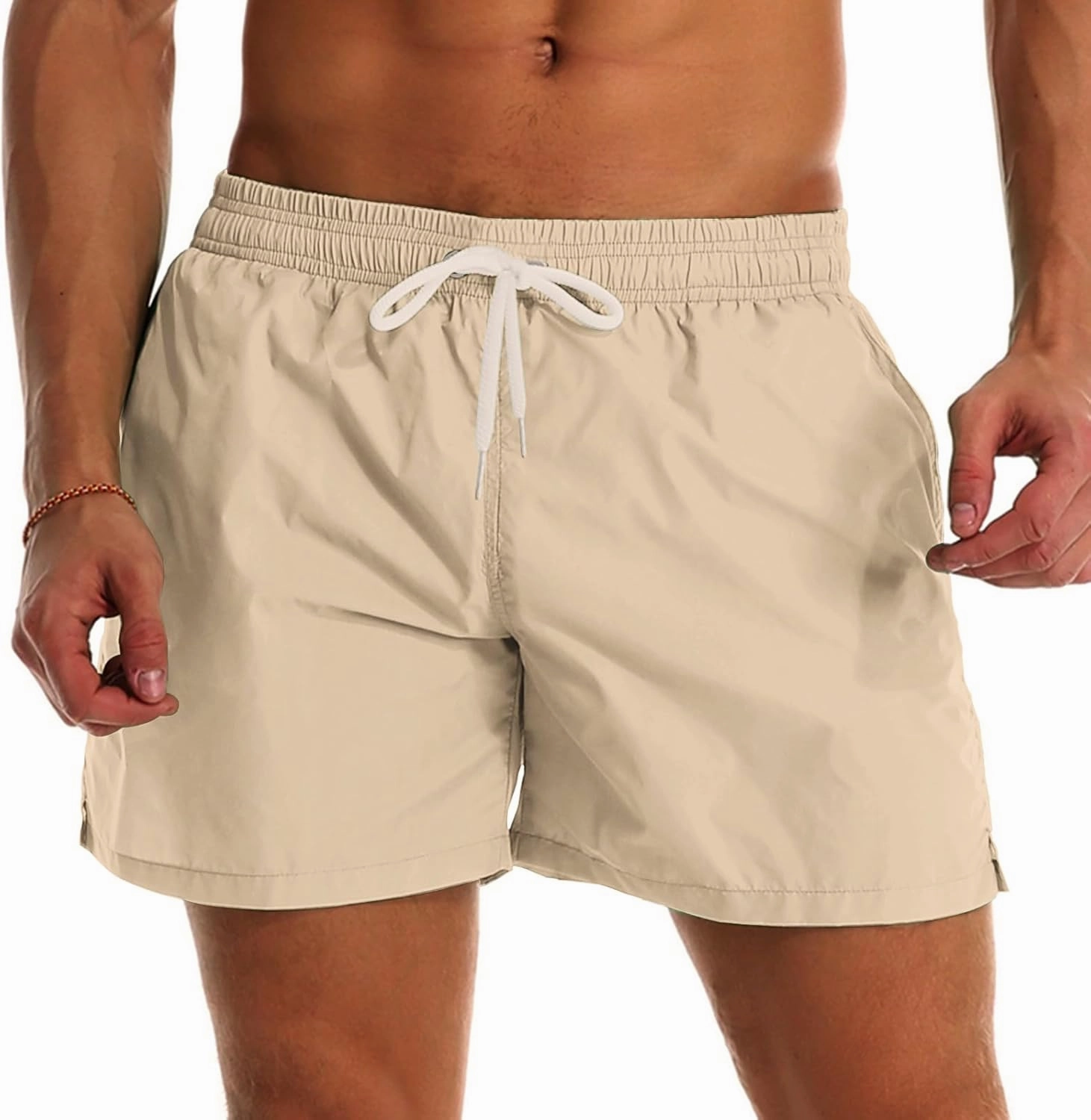 YnimioAOX Men's Swim Trunks Quick Dry Beach Shorts Swimwear Bathing Suit