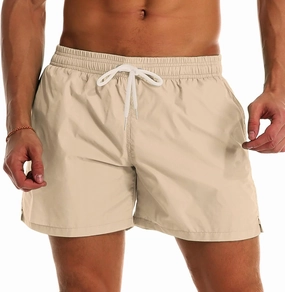 YnimioAOX Men's Swim Trunks Quick Dry Beach Shorts Swimwear Bathing Suit