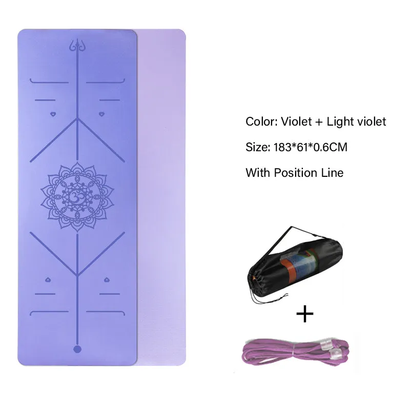 6 mm Two Tone Fitness Mat, Weight Plate Sets, Black Friday fitness deals