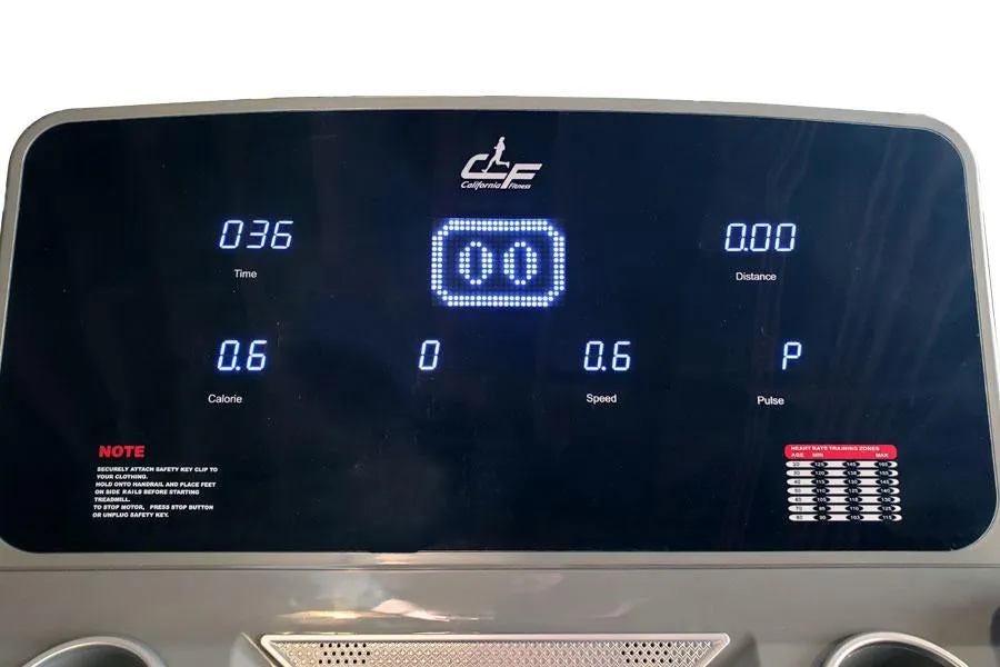 California Fitness Malibu 2000 Folding Treadmill, Cold therapy wrap, Vegan protein bars, Calisthenics