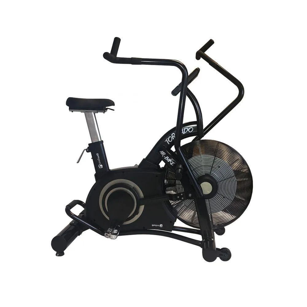 You Deserve This GymGear Tornado Airbike (Black Edition) Cant-Miss, Barbell weight set