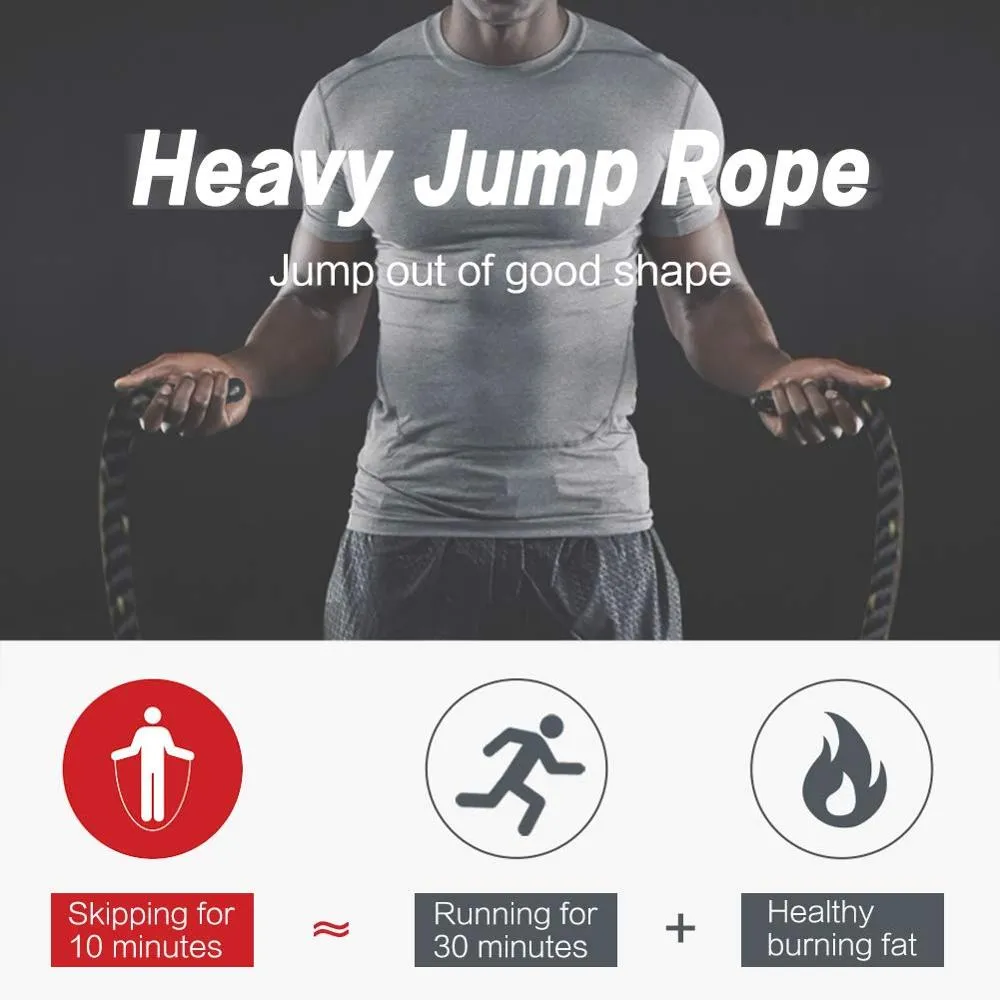 Heavy Jump Rope for Crossfit, Push up bars, Fixed Barbell Set (With Stand), Bamboo foam roller
