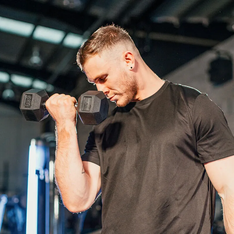 Hit Fitness Hex Dumbbells Core Pack | Bundle, Commercial Rowers