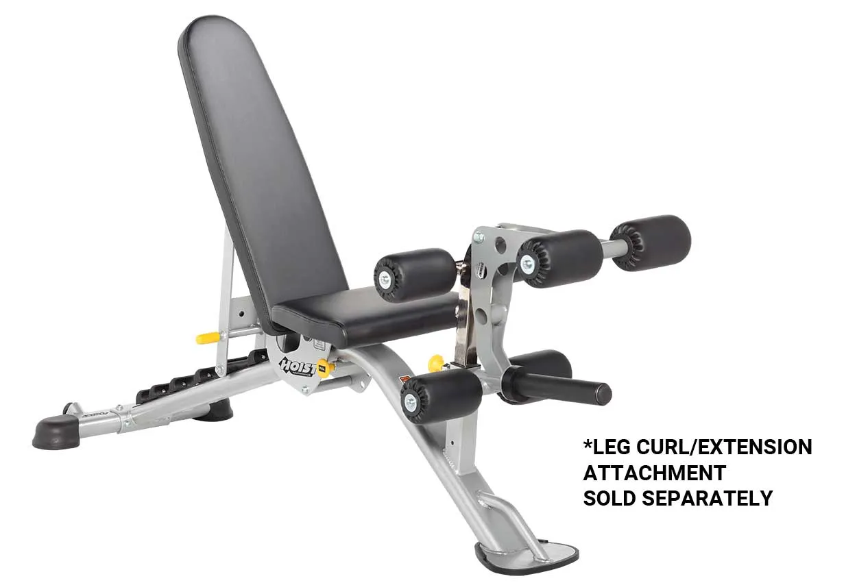 Hoist HF-5167 7-Position FID Bench, Rogue Fitness squat rack