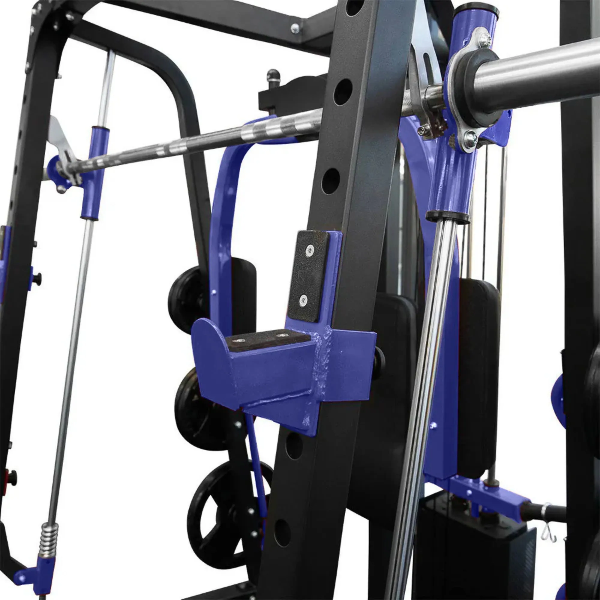 Impact Fitness SM8 Multi-Functional Trainer   Adjustable Bench   Leg Developer, Upper Body Machines, Olympic Frisbee And Barbell Set, Heart rate monitor chest strap