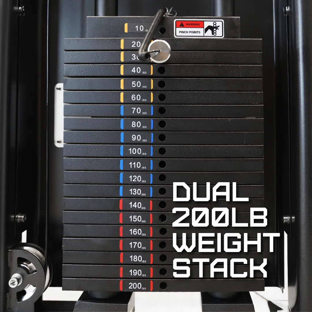 IRONAX XFT Functional Trainer, Strength Bands, Breathable workout tops
