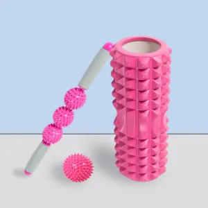 You Deserve This Massage Foam Yoga Set, 3 Pcs Popular Choice, Water Rowers, Summer fitness discounts