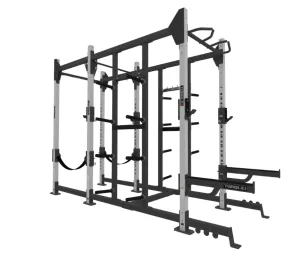 You Deserve This TORQUE Fitness FOOT 4x10 ft Siege Combination Rack Just for You, Kettlebells, Leg Curls,Extensions,Calf Presses