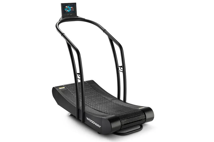 Woodway Curve Treadmill, Medicine Ball,Weight Ball